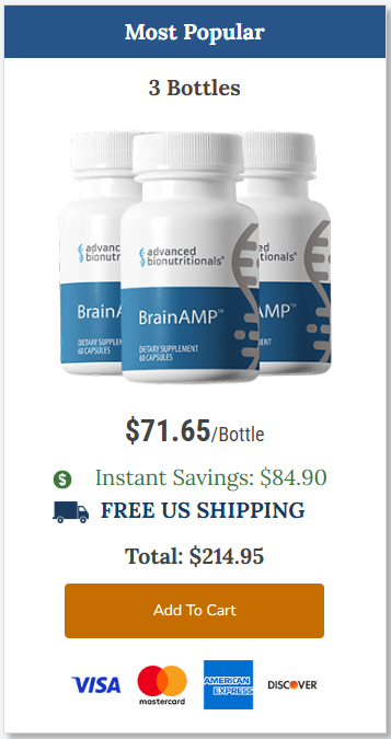 BrainAMP 3Bottle Price